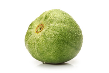 muskmelon on a white background