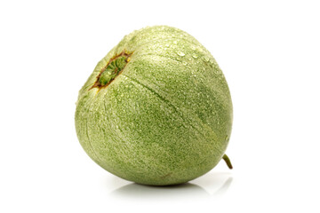 muskmelon on a white background
