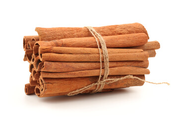  Cinnamon  on a white background
