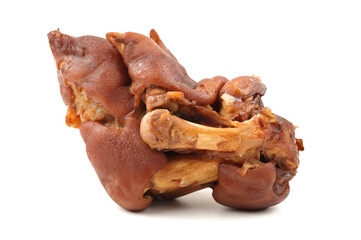 Sauce trotters on white background