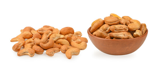 cashew nut isolated on white background