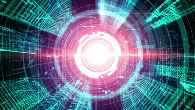 Software development, application programming code and tacit computer coding . Concept of smart digital transformation and technology disruption that changes global trends in new information era .