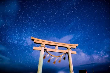 Rolgordijnen 東浪見の鳥居 © Toshiki Takabayashi