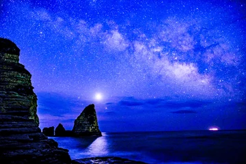 Fototapeten Milchstraße an der Ohazuki-Küste © Toshiki Takabayashi