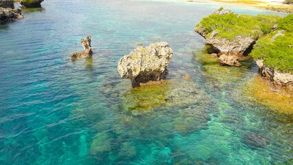 view of the coast  in miyakojima city