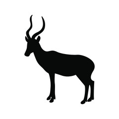 Antelopes icon. animal sign. vector illustration