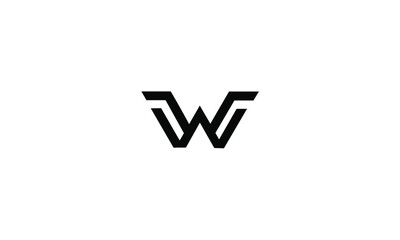 Alphabet W logo design