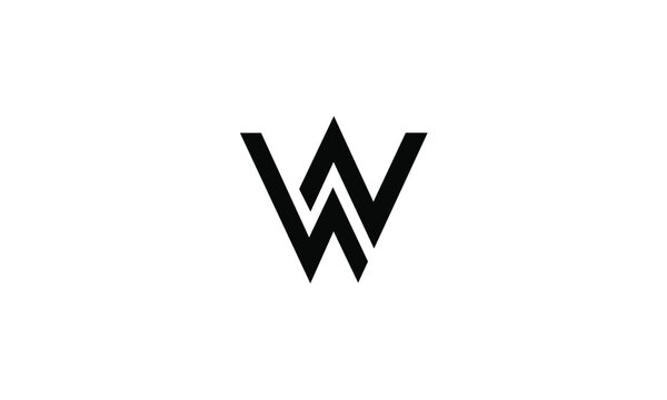 Alphabet W logo design