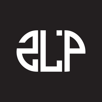 ZLP letter logo design. ZLP monogram initials letter logo concept. ZLP letter design in black background.