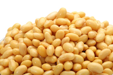 soybean isolated on white background