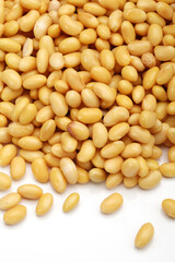 soybean isolated on white background