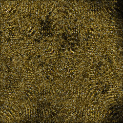 Gold Glitter Halftone Dotted Backdrop. Abstract Circular Retro Pattern. Pop Art Style Background. Golden Explosion Of Confetti. Digitally Generated Image. Vector Illustration, Eps 10.  