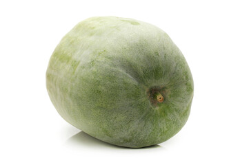 Winter melon on white background