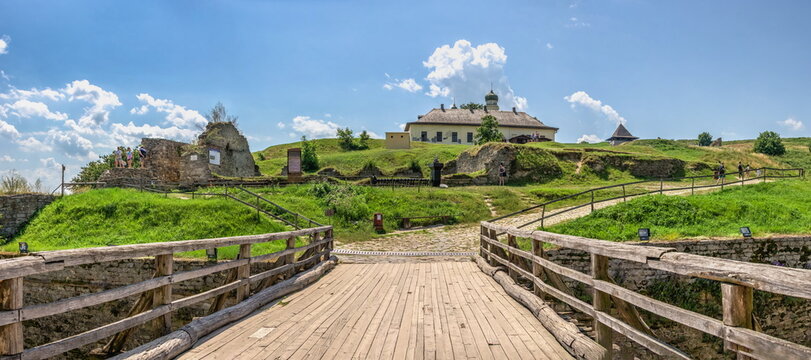 Khotyn fortress in Chernivtsi region of Ukraine