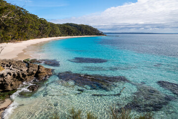 Fototapeta na wymiar Tropical paradise, Jervis Bay, Australia