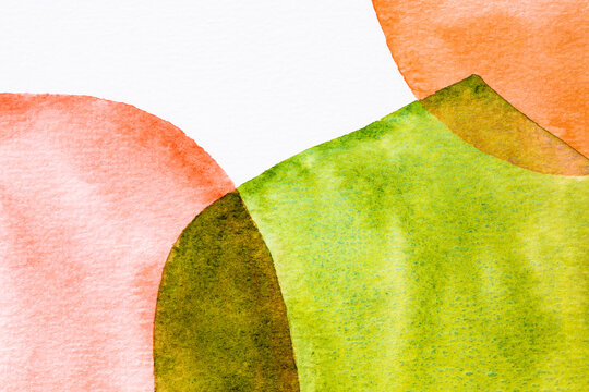 Fototapeta Minimal Abstract Art Painting