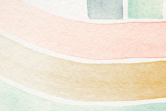 Stripes Watercolor Abstract Art Background