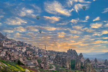 Obraz premium カッパドキアの岩窟群