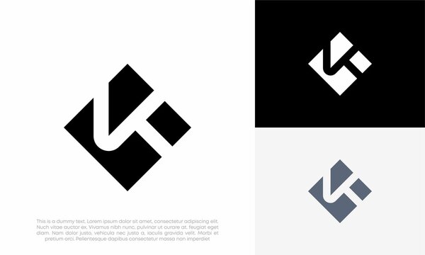 letter K logo initial vector icon design illustration	
