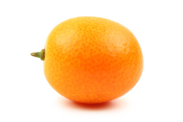 kumquat on a white background