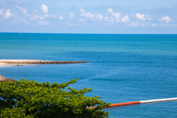 Sea of beautiful clouds in Pattaya, Thailand