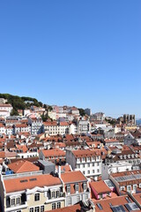 Fototapeta na wymiar Aerial view of Lisbon