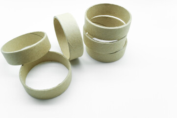 Narrow cardboard spools for winding rolled materials and self-adhesive labels. Reels made of...