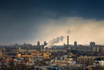 Papier Peint photo Lavable Kiev View of Kyiv 2022
