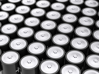 Batteries background