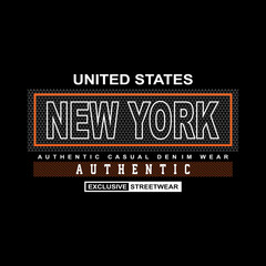 new york city denim streetwear t-shirt and apparel
