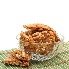 sugar bar with sesame and peanut from china food