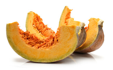 Thai Pumpkin on white background