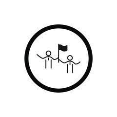 Team Work icons  symbol vector elements for infographic web