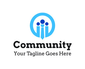 community business logo design