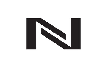 N letter and N symbol