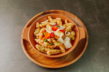 Tangsuyuk, Korean style Sweet and sour pork