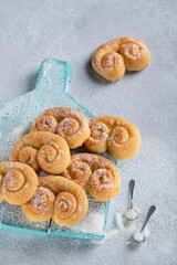 Biscuit. Delicious cottage cheese cookies. High quality photo
