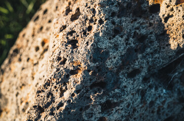 Surface of a rock