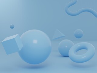 Ball shape gradients. Modern graphic texture. Bright gradient. 3d. Background picture with balls for banner, poster, cover design. 