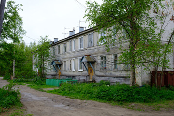apartment complex in Umba Russia