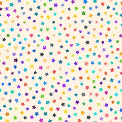 Cute pattern in small flower. Small colored flowers on white background