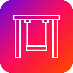 Playground Vector Icon Design Illustration
