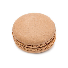 Exquisite French dessert macaroon with filling