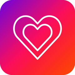 Love Vector Icon Design Illustration