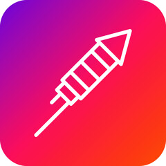 Fireworks Vector Icon Design Illustration