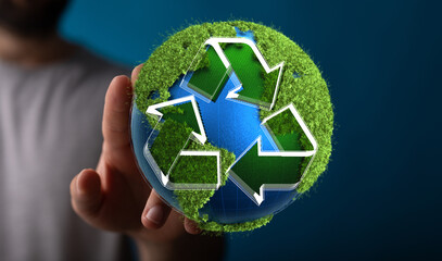 recycling modern grün