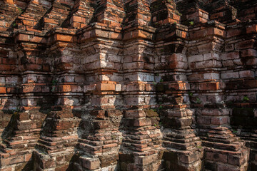Ayutthaya historical park covers the ruins of the old city of Ayutthaya, Phra Nakhon Si Ayutthaya Province, Thailand. It was declared a Unesco world heritage site