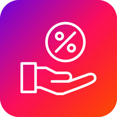 Commision Vector Icon Design Illustration