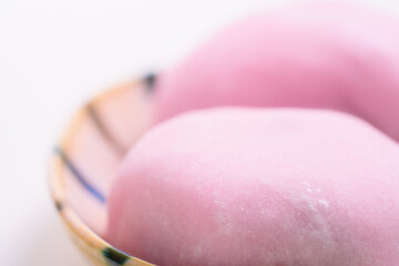 苺大福のおやつ