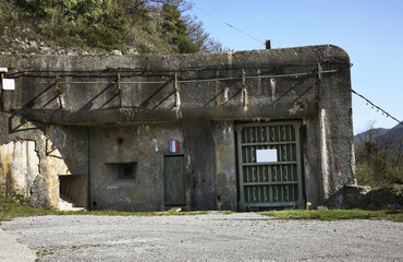 Fototapeta na wymiar Ouvrage Saint-Roch near Sospel. France